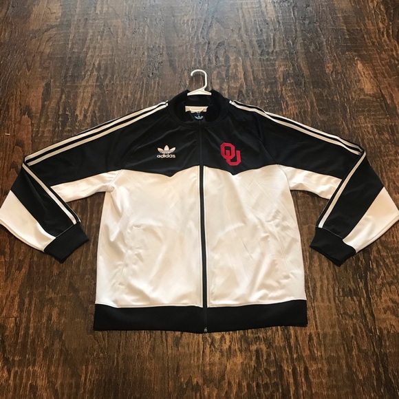 adidas Other - Vintage Adidas University of Oklahoma Track Jacket